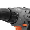 KSEIBI 20V Cordless Light 2-speed Drill Power Tools with 2 batteries Electronic Machine